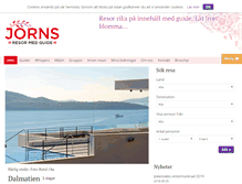 Tablet Screenshot of jorns.se